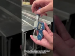 200mm πάχους αργιλίου τοίχων ανώτατα κεραμίδια μετάλλων επιτροπών αρχιτεκτονικά που αναστέλλονται