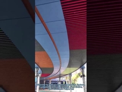 Διακοσμώντας το ανασταλμένο ανώτατο όριο 20mm οθόνης σχεδιαγράμματος αργιλίου του ανώτατου U μετάλλων πάχος