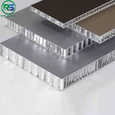 Multicolor Acoustic Aluminum Honeycomb Wall Panels For Interior