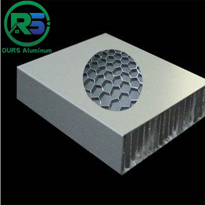 Multicolor Acoustic Aluminum Honeycomb Wall Panels For Interior