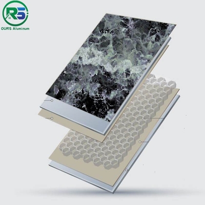 3D Printing Pattern Alu Honeycomb Panels Decorative Aluminium Honeycomb Sandwich Panel