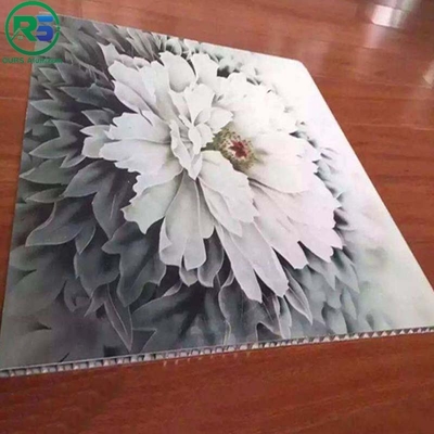 3D Printing Pattern Alu Honeycomb Panels Decorative Aluminium Honeycomb Sandwich Panel