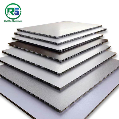 Multicolor Acoustic Aluminum Honeycomb Wall Panels For Interior