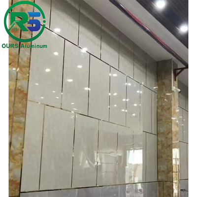 10mm Aluminum Honeycomb Panel Wood Grain Acoustic Filling Wooden Panel 4x8